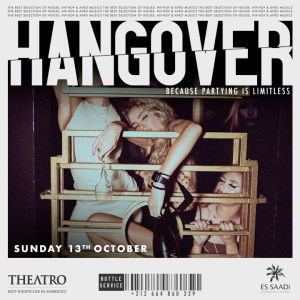 Hangover, Sunday, October 13th, 2024