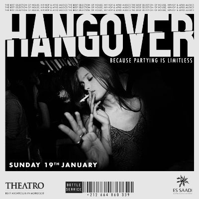 Hangover, Sunday, January 19th, 2025