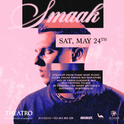Theatro x Smaak, Saturday, May 24th, 2025