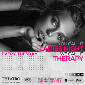 Ladies Night Therapy, Tuesday, December 25th, 2018