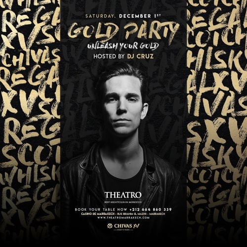 Gold Party w/ DJ Cruz - Theatro