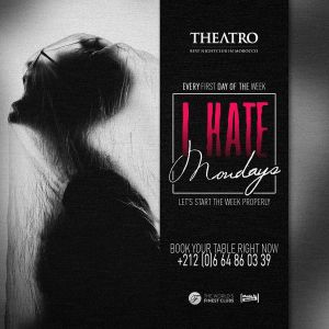 I Hate Mondays, Monday, April 8th, 2019
