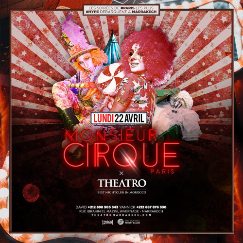 Theatro x Monsieur Cirque Paris - Theatro