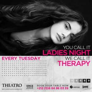 Ladies Night Therapy, Tuesday, January 15th, 2019