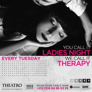 Ladies Night Therapy, Tuesday, March 12th, 2019