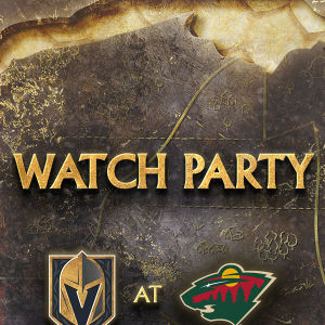 Official VGK Watch Party, Thursday, May 1st, 2025