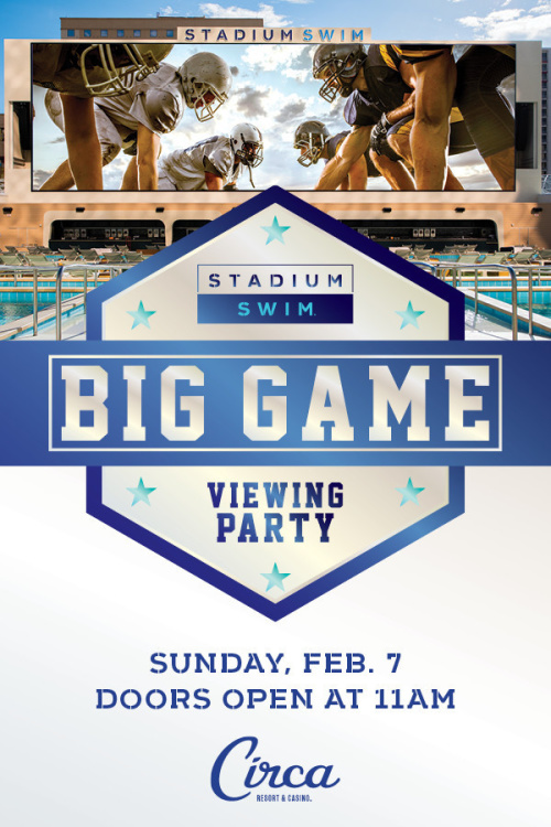 Big Game Viewing Party - Stadium Swim