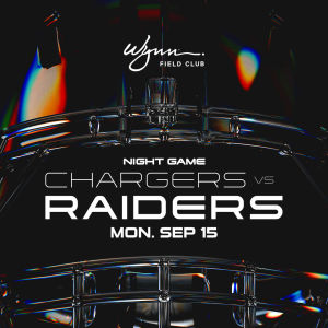 Chargers VS Raiders, Monday, September 15th, 2025