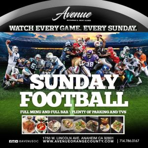 Sunday Football, Sunday, December 16th, 2018