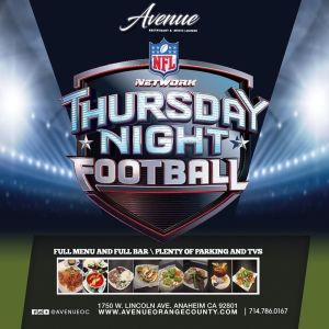 Thursday Night Football, Thursday, December 13th, 2018