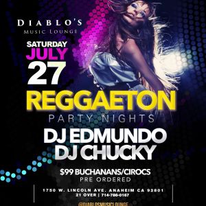 Diablos Saturday, Saturday, July 27th, 2019