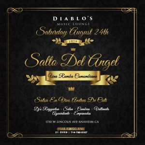 Diablos Saturday, Saturday, August 24th, 2019