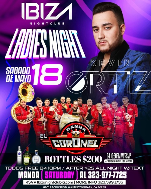 kevin Ortiz - Ibiza Nightclub LA