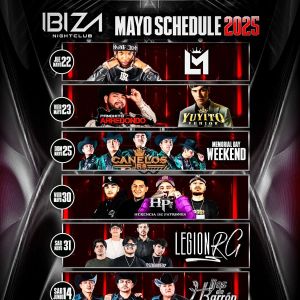 May Schedule, Monday, June 30th, 2025