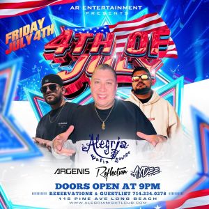 Alegria Friday, Friday, July 4th, 2025