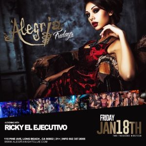 Alegria Friday, Friday, January 18th, 2019