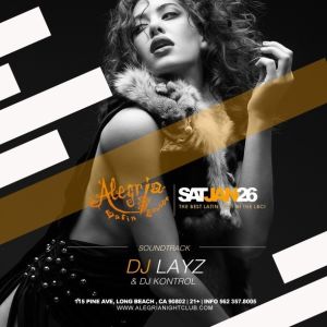 Alegria Saturday, Saturday, January 26th, 2019