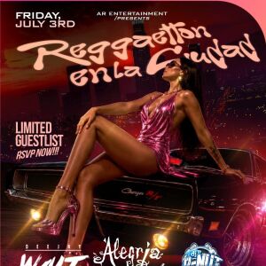 Alegria Friday, Friday, July 3rd, 2026