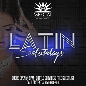 Latin Saturday's, Saturday, March 2nd, 2019