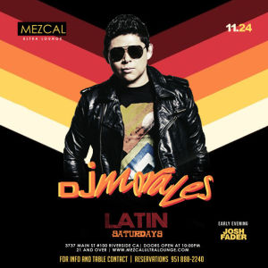 Latin Saturdays, Saturday, November 24th, 2018
