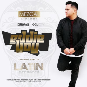 Latin Saturday, Saturday, April 13th, 2019