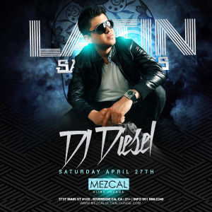 Latin Saturday, Saturday, April 27th, 2019