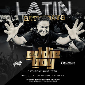 Latin Saturday, Saturday, June 29th, 2019