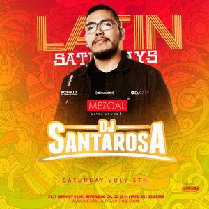 Latin Saturdays, Saturday, July 6th, 2019