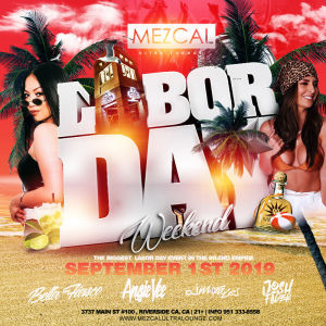 Labor Day Weekend, Sunday, September 1st, 2019