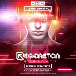 Reggaeton Thursday, Thursday, August 29th, 2019