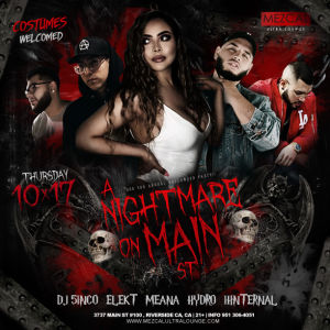 Nightmare on Main St, Thursday, October 17th, 2019