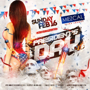 President's Day Weekend, Sunday, February 16th, 2020