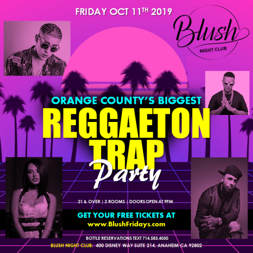 Mega Fridays Reggaeton Trap Party - Chade Joher