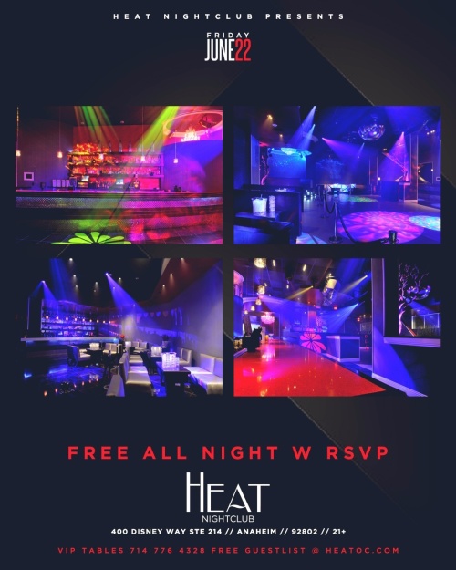 HEAT FRIDAYS W/ EVERYONE IN FREE W/ RSVP - Heat Ultra lounge