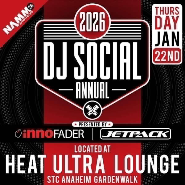 DJ Social 2026 - Namm Show Opening Night