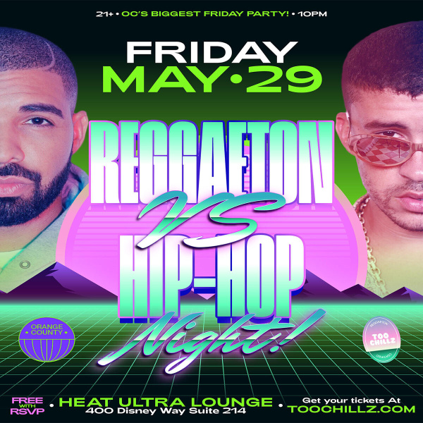 Reggaeton VS. Hip Hop Party