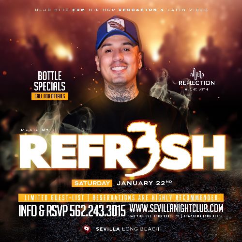 Event: SOLDOUT SATURDAYS - DEEJAY REFRESH IN THE MIX | Date: 2022-01-22