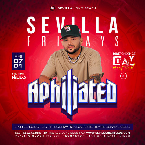 Event: Muevelo Fridays - APhiliated is Back | Date: 2022-07-01
