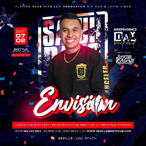 Event: SOLDOUT SATURDAYS - Envision in charge of the turntables! | Date: 2022-07-02