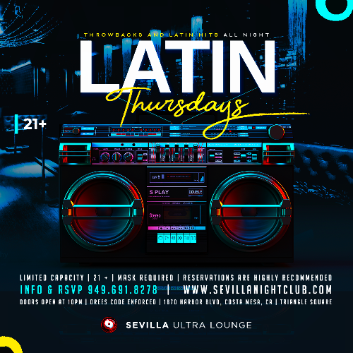 Event: The New New LATIN NIGHTS | Date: 2021-07-29