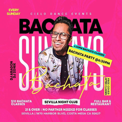 Event: SUAVE SUNDAYS - BACHATA DAY PARTY | Date: 2022-07-10
