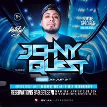 WE PARTY THIS FRIDAY with JONHY QUEST