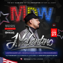 MEMORIAL DAY WKND with JVALENTINO + OFFICIAL in the mix