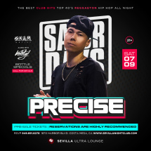 Get Ready to party with PRECISE in the mix!