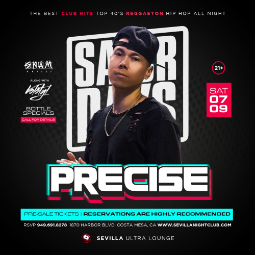 Get Ready to party with PRECISE in the mix! - Orange County