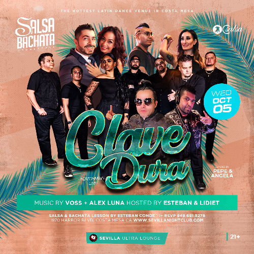Event: CLAVE DURA PERFORMING LIVE - ALEX & VOSS IN THE MIX. | Date: 2022-10-05