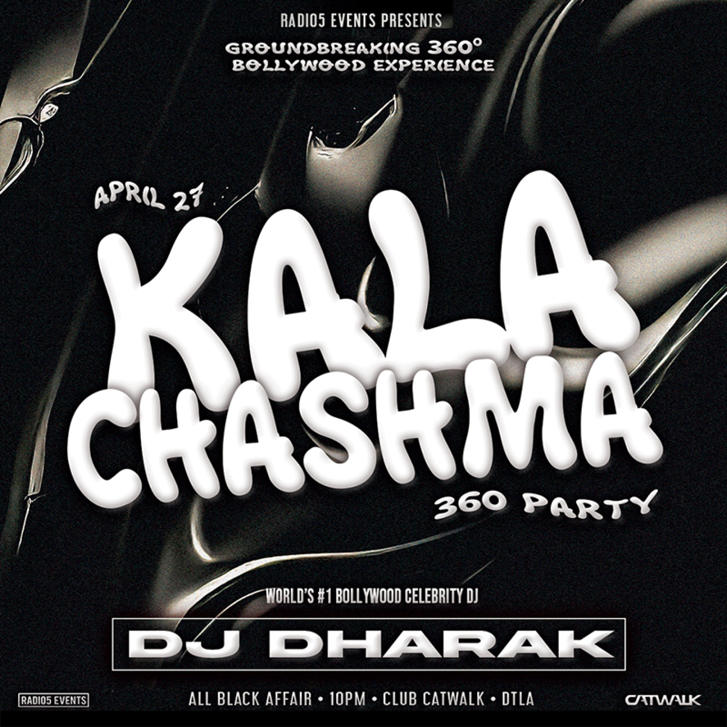 Kala Chashma Party: India's #1 DJ DHARAK @ Catwalk Club ('360° EXPERIENCE')