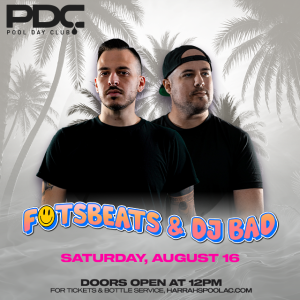 The Pool @ Harrah's AC, Saturday, August 16th, 2025