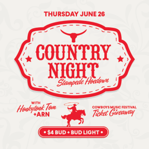 Country Night: Stampede Hoedown, Thursday, June 26th, 2025