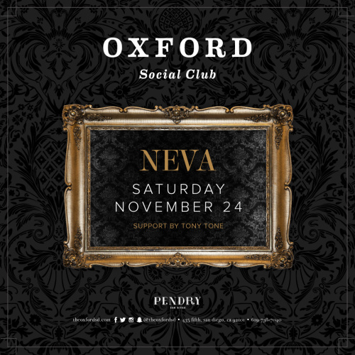 Oxford Social Club: DJ Neva - Oxford Social Club